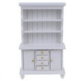 thumbnail image 1 of OUSITAID 1PC 1/12 Maison de Poupée Miniature Meuble Multifonction Bois Armoire Bibliothèque Armoire, 1 of 5