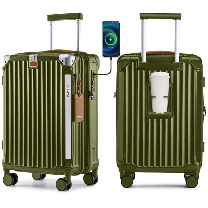 Valise pliable de 20 pouces, bagage à main pliable portable, roues doubles lisses et silencieuses, petit