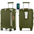 thumbnail image 1 of Joyway Valise Cabine Extensible Rigide 20 Pouces Bagage Cabine Port USB Porte-Gobelet Cadenas TSA Valise, 1 of 7