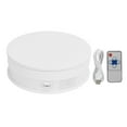 thumbnail image 1 of Spinning Display Stand,Still Turntable 15cm Remote Display Turntable Rotating Platform Compact and Lightweight, 1 of 9