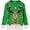 Green, variant on SSLR Big Boys Ugly Christmas Sweater Fun Holiday Reindeer Pullover Sweater for Kids