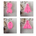 thumbnail image 3 of 4Pcs DIY Silicone Café Tasse Pendentif Résine Moule Kit Résine Art Outils d'Artisanat, 3 of 3