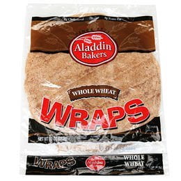 Aladdin Bakers Whole Wheat Wraps Parve 10 oz.