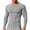 Gray_001, variant on gzxflxpge Men's Compression Shirts Cusual Quick Dry Cozy Breathable Long Sleeve Athletic Workout Tops Slim Fit Stretch Athletic Base Layer Blue XL