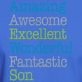 thumbnail image 3 of CafePress - Son Amazing Fantastic Dark T Shirt - Men's Classic Graphic Cotton T-Shirt, 3 of 4