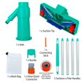 thumbnail image 2 of Swimming Pool Vacuum Head Brush Cleaner TeqHome Telescopic Pole Fountain Cleaning Tool w/ Bag For Above Ground Pool Spas Ponds, 2 of 8