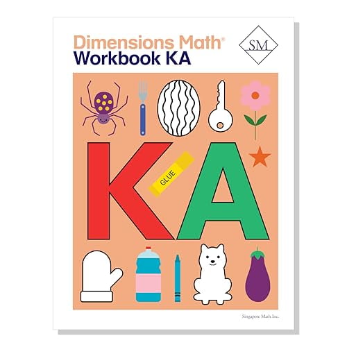 Pre-Owned Dimensions Math Grade K Workbook KA Paperback