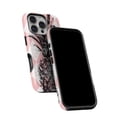 thumbnail image 5 of DesignSkinz Scratch-Resistant Hard Slim Case Compatible with iPhone 15 Pro (Compatible with MagSafe) - Tropical Summer Pink Pineapple v1, 5 of 9