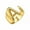 Gold A, variant on MATROOY Fashion Adjustable Initial Alphabet Letter A-Z Ring Finger Rings Women Jewellery-Gold A
