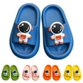 thumbnail image 4 of Binhe Slippers Boys Girls Shower Sandal Summer Cartoon Non Slip Bathroom Water Shoes for toddler with Slides Sandals Lightweight Open toe Teen Garden Clogs Kids Outdoor Beach Pool Shower, 4 of 4