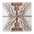 thumbnail image 1 of Picky Bride 50 Pcs Invitations de Mariage Rustiques avec Cartes d'Invitation de Mariage Kraft Vierges Découpées au Laser - Ensemble de 50 Pcs (Invitations de Mariage Vierges), 1 of 4
