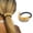 Gold Cuff, variant on Heart Hair Ties For Women Hammered  And  Stain Steel Metal And Elastic Pony Tails Ties No  Cute Hair Accessories