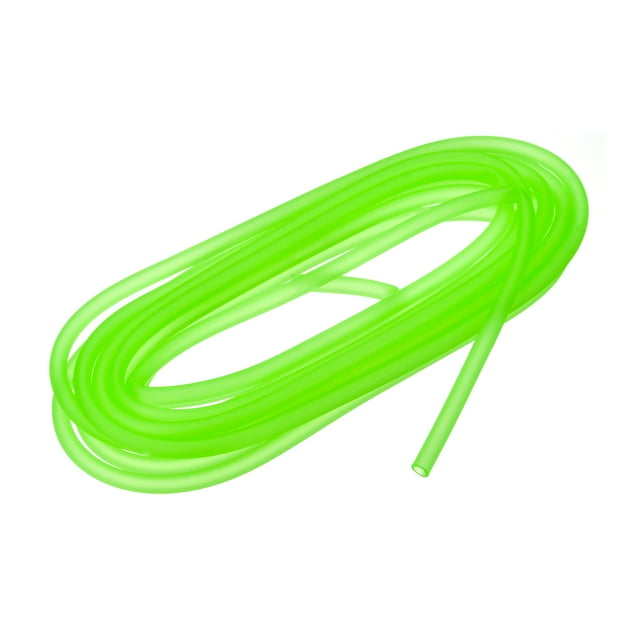 Tubo de silicona Unique Bargains 5/32 ID 15/64 OD 13.12 pies verde