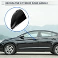 thumbnail image 2 of Unique Bargains Front Left Exterior Door Handle Lock Cylinder Cap Cover for Hyundai Elantra MK7 2020-2023 ABS 1 Pc Black, 2 of 6