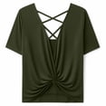 thumbnail image 6 of Short Sleeve T Shirts for Womens Summer Business Casual Tops Loose Basic Outfits, 6 of 6