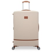 it luggage Replicating Hardside 31 Large Checked Expandable Fashion Spinner Luggage, Cream
