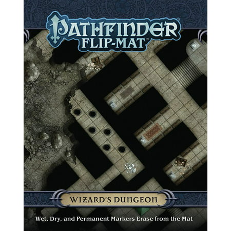 Pathfinder Flip-Mat: Wizard's Dungeon (Other) (Best Wizard Spells Pathfinder)
