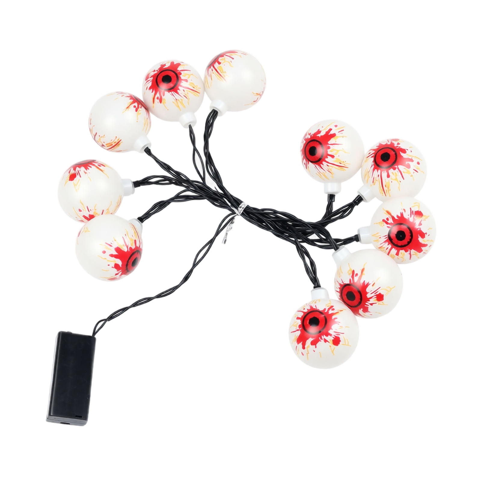 String Lights Halloween Eyeball Design Led Decorative Lights for Outdoor Indoor Halloween Party and Home Decoration