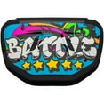 thumbnail image 1 of Battle Sports Graffiti23 Plaque de Protection Chromée pour Adulte Football, 1 of 3