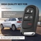 thumbnail image 2 of Mando a distancia de entrada sin llave para coche GQ4-54T, chip ID4A de 433 MHz para Jeep Cherokee 2014-2020, 5 botones, 68141580AA 68141580AB, 2 of 5