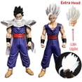 thumbnail image 1 of Figuras de acción de Dragon Ball Gohan Beast para niños, modelo de colección de juguetes de PVC, Son Gohan, 28CM, regalo Gong Bohan LED, 1 of 1