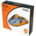 thumbnail image 7 of CocoNut Outdoor: Quad Racing Snowmobile Sled - Orange & Blue, 50x20" Inflatable Toboggan, Cold Resistant PVC, Outdoor, 200lb Cap, Kids-Teens-Adults 8+, 7 of 7