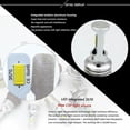 thumbnail image 5 of 2x H8 LED Angel Eyes Halo Ring Light Bulbs Xenon For BMW E92 80W 6000K White, 5 of 8