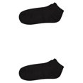 thumbnail image 2 of Minnieouse 1 par de calcetines para hombre, transpirables, informales, deportivos, suaves, calcetines tobilleros para niños, mezcla de algodón, accesorio Negro 2piezas Minnieouse CBP010575, 2 of 5
