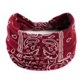 thumbnail image 3 of Diadema deportiva sin costuras con patrón de Paisley, banda para el cabello de yoga antideslizante con nudo elástico estilo bohemio, Scrunchies para mujer, 3 of 4
