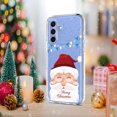 thumbnail image 7 of ELEHOLD Case for Samsung Galaxy A17 5G, Christmas Slim Shockproof Clear TPU Cover, Raised Edge Screen/Camera Protection,C, 7 of 7