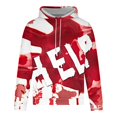 thumbnail image 2 of Fiudx Sudadera con Capucha para Hombre, Elegante Sudadera de Manga Larga, Informal, con Estampado, Cómoda y Ligera, Ideal para Uso Diario, Fiestas y Eventos. Moda para Hombre., 2 of 4
