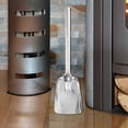 thumbnail image 2 of Long Foyer Ensemble d'Outils Pinces à Cheminée pour Camping Intérieur Extérieur Argent, 2 of 9