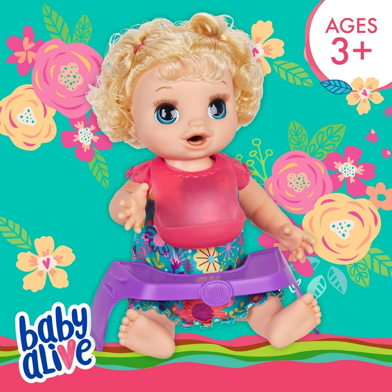 Baby alive with curly shop hair