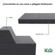 thumbnail image 3 of Sofa Cama Sillon Plegable Individual 2 en 1 Colchon Portatil, 3 of 8