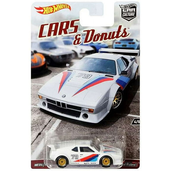 Hot Wheels Cars & Donuts BMW M1 Procar Diecast Car