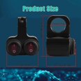 thumbnail image 4 of 12v Waterproof Motorcycle ATV Bike 22mm 7/8inch Handlebar Double Control Kill Button Headlight Switch Hazard Brake Fog Light On Off Switches, 4 of 5