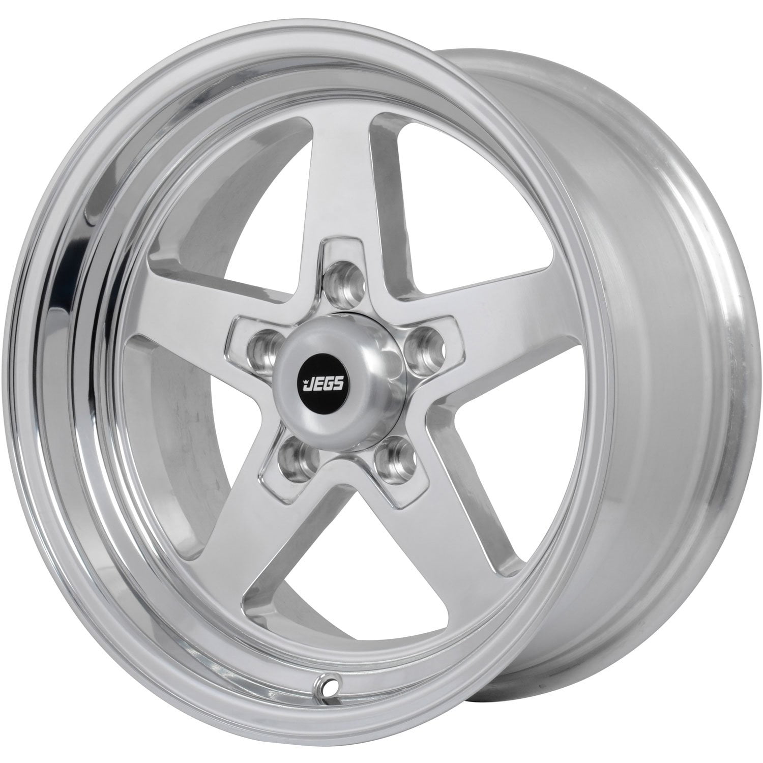 JEGS 680262 SSR Star Wheel Size 15 x 7 Bolt Pattern 5 x 4.75 Back Spacing 4.0