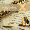 thumbnail image 4 of PinesC 30 Pieces Clarinet Reeds 2.5, Bb Clarinet Reeds Traditional Strength 2.5 Reeds Thinner Reed Tip for Clarinet Experienced Players, 4 of 4