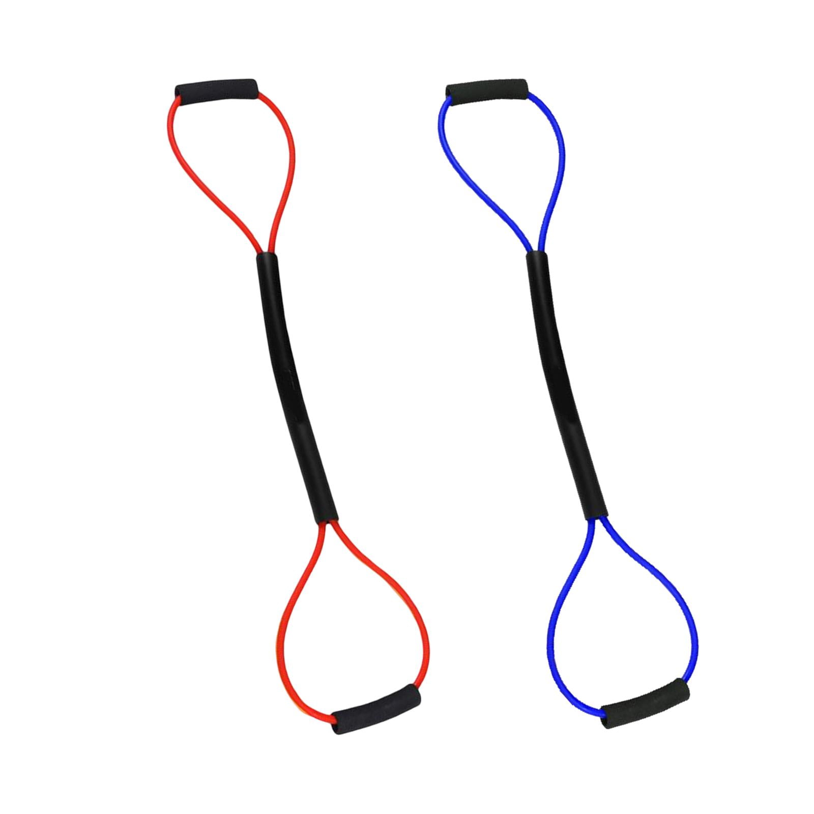 2 X Resistance Bands Shadow Boxing Gym Indoor Home StyleD