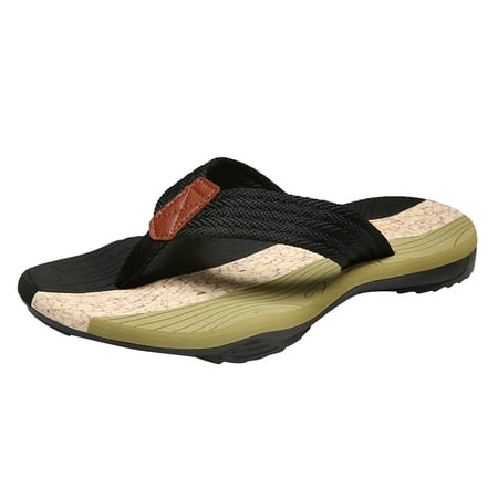 

Men Shoes Fashionable Flat Herringbone Slippers Summer Breathable Beach Sandals Flip Flops