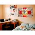 thumbnail image 5 of 1 Piece 3x5 Feet Christian Flag "Jesus Way-Truth-Life" with Cross and Dove Design - Durable Polyester Religious Banner, Suitable for Indoor/Outdoor Wall, Garden, Church Decoration - 4 Grommets, 5 of 7