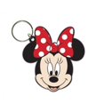 thumbnail image 1 of Minnie Mouse Head Rubber Keyring, 1 of 3