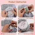thumbnail image 4 of Relief Koala Breathing Stuffed Animal Baby Sound Machine Soother Koala Bear Anxiety Relief Koala Breathing with Sensory Music Lights(Grey), 4 of 5