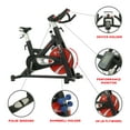 thumbnail image 3 of Sunny Health & Fitness Evolution Pro II Magnetic Indoor Cycle Exercise Bike with Device Mount and Performance Display -SF-B1986, 3 of 10