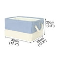 thumbnail image 5 of Foldable Canvas Fabric Storage Bins Basket Clothing Toys Storage, 5 of 8