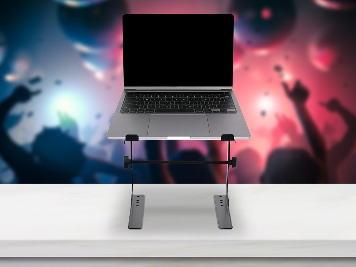 Monoprice Stage Right by Monoprice DJ Laptop Stand with Adjustable Height