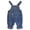 C113-Navy, variant on Yammkia Kids Overalls Denim Shortalls Summer Short Rompers With Pockets Cotton Jumpsuits 1-4 Years (Navy,3-4 Years)