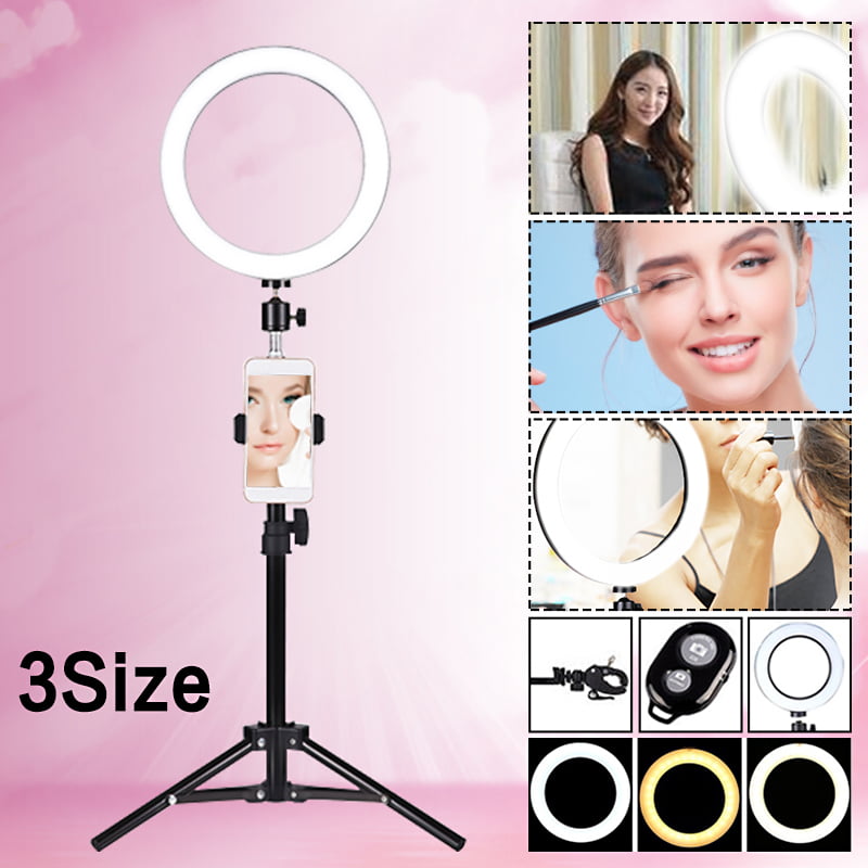 Zomei 6" LED Ring Light wiht Metal Stand phone holder for Selfie Youtube Makeup 