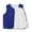Blue, variant on Splozh Girls Boys Fleece Vest Casual Fashion Fall Winter Clothes Warm Cute Soft Lightweight Jacket Outerwear Coat,Dark Blue,4-5 Years