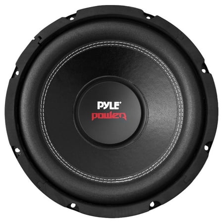 PYLE PLPW8D - Car Subwoofer Audio Speaker - 8in Non-Pressed Paper Cone, Black Steel Basket, Dual Voice Coil 4 Ohm Impedance, 800 Watt Power and Foam Surround for Vehicle Stereo Sound (Best Subwoofer Speakers For Cars)